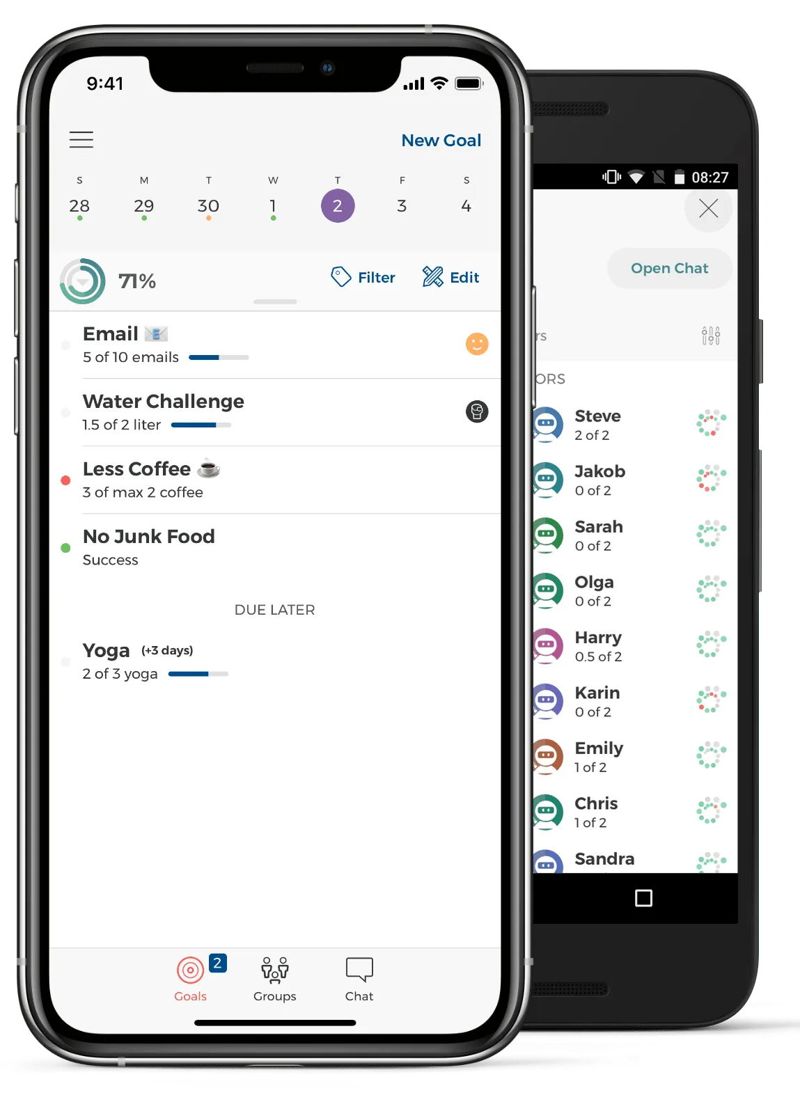 Goalify Mobile App
